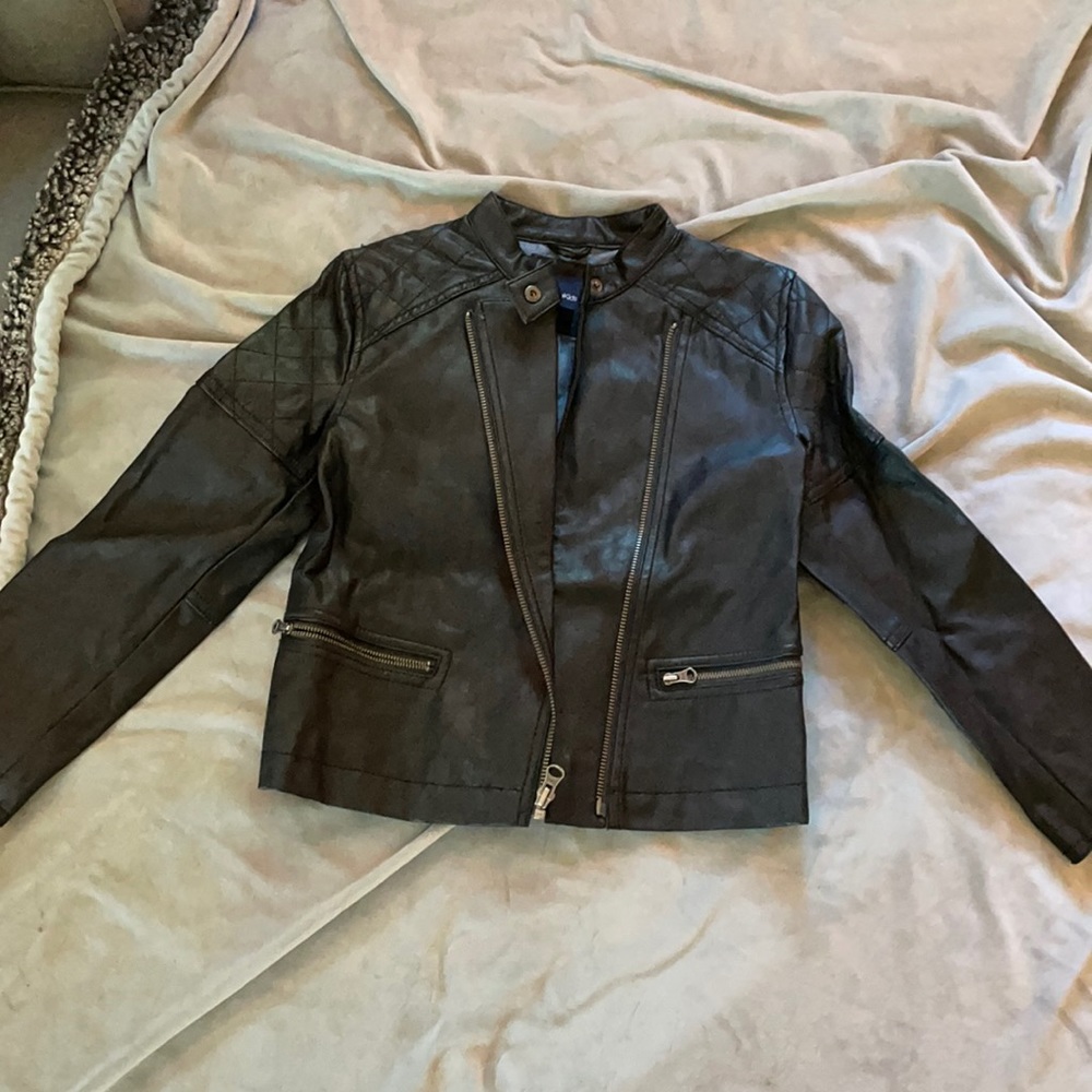 Gap kids moto jacket small